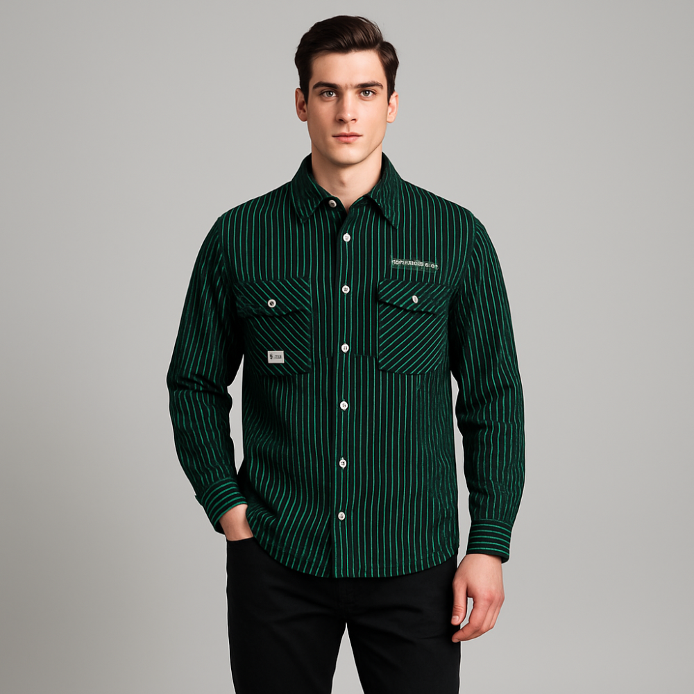 Men's Casual Button-Up Jacket ( 2355 )
