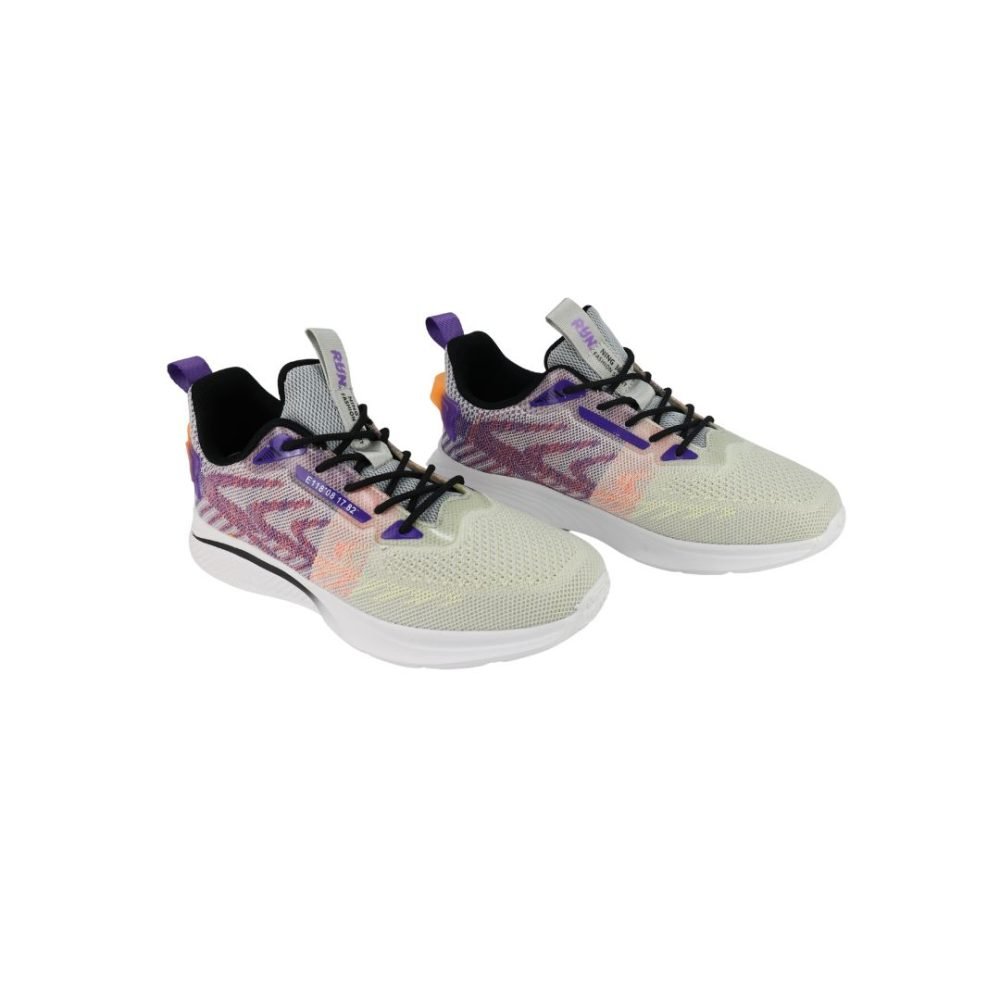 Women's Vibrant Multi-Colored Athletic Sneakers - 710-1 - Image 2