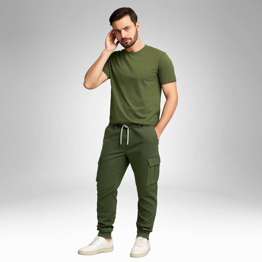 Men’s Cargo Jogger Pants ( 8001-2 )