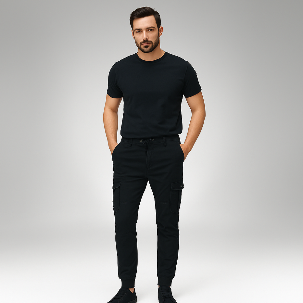 Men’s Cargo Joggers ( 9073 )