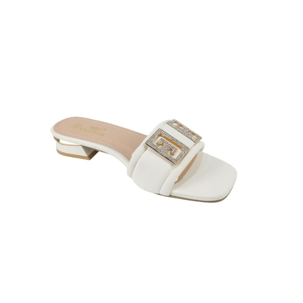 Women's Luxe Embellished Slide Sandals CLS-72318 - Image 2