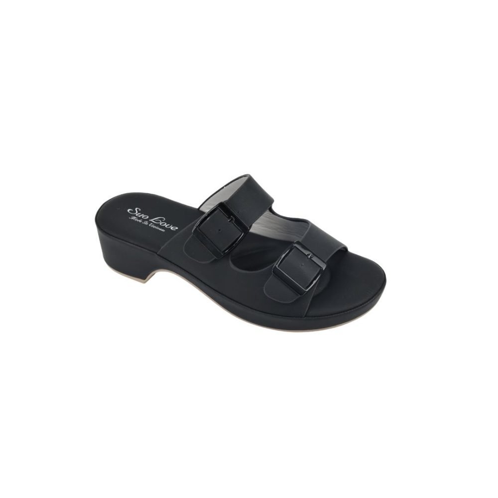 Women's Comfortable Double Buckle Sandals EG-07 - Image 2