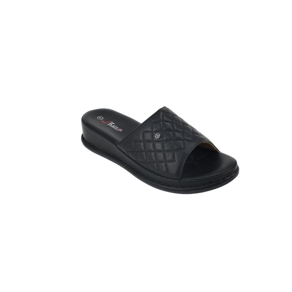 Women's Quilted Slide Sandal - FF-867