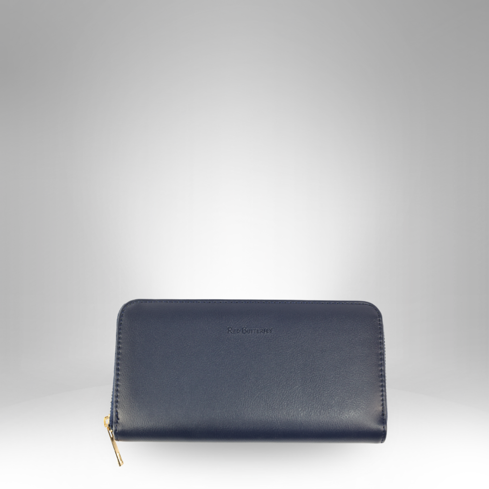 Women's Zippered Long Wallet JP1-2404 - Image 2