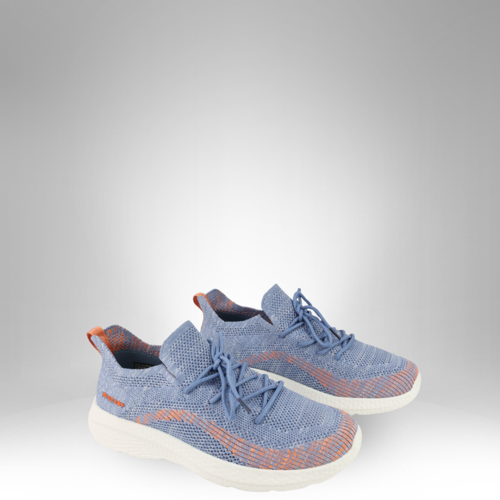 Women's Multicolor Knit Sneakers 732-1 - Image 4