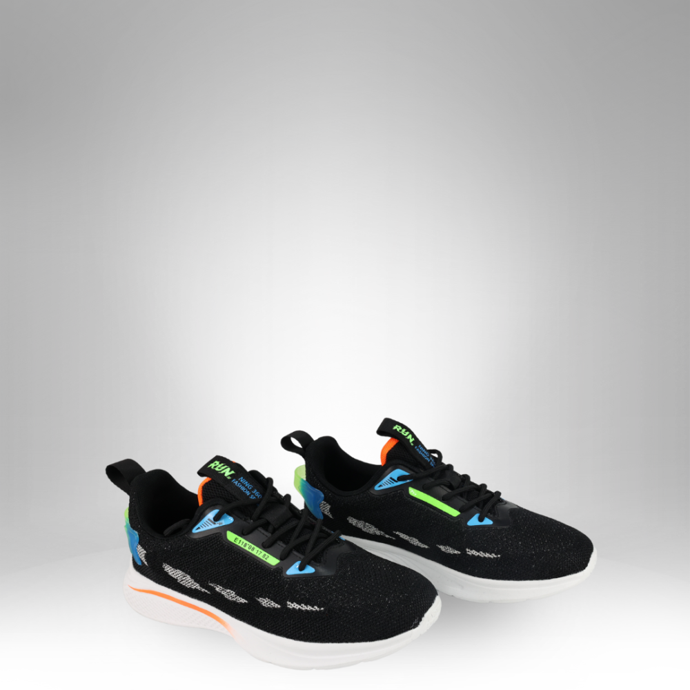 Women's Vibrant Multi-Colored Athletic Sneakers - 710-1