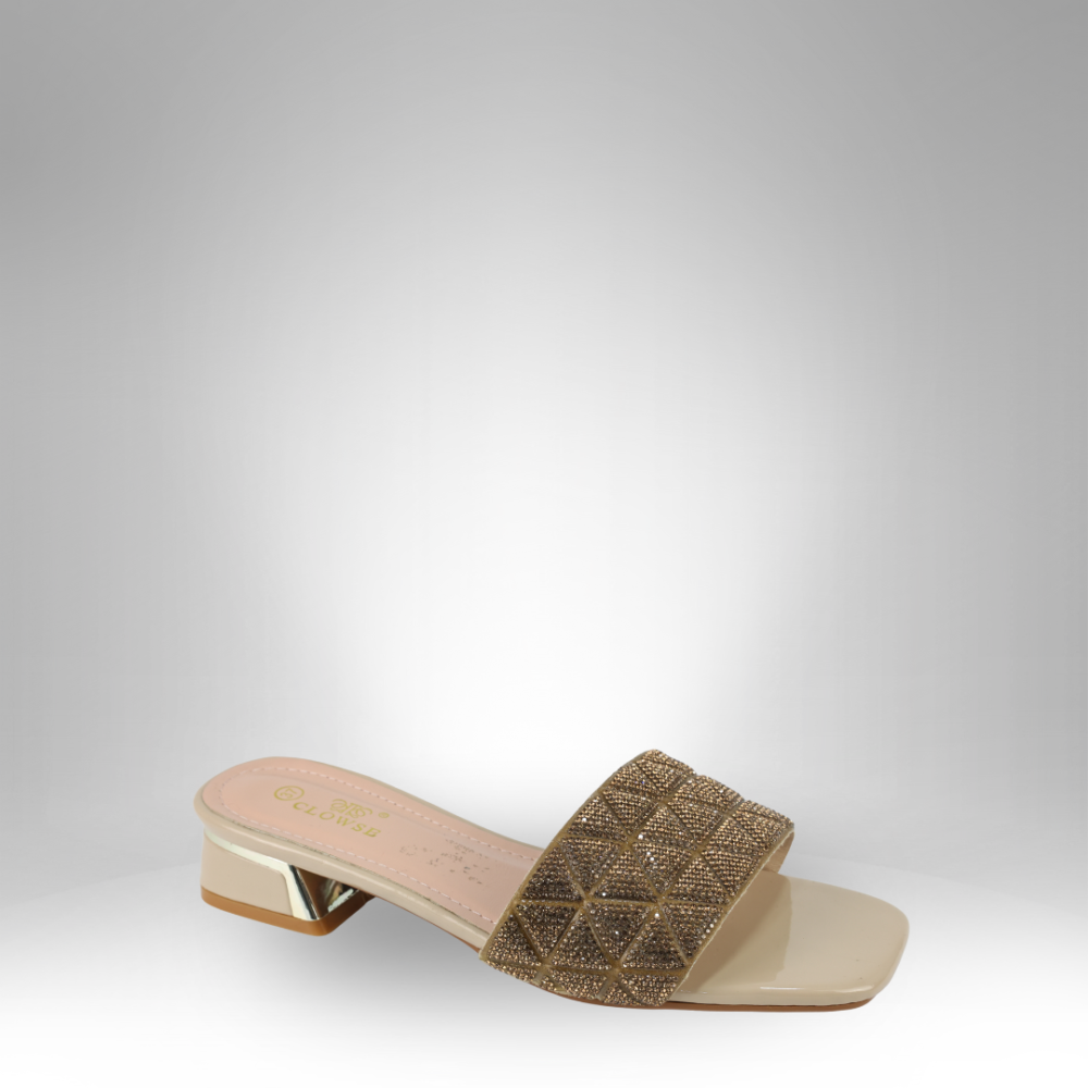 Women's Elegant Low-Heel Sandals - CLS-72279