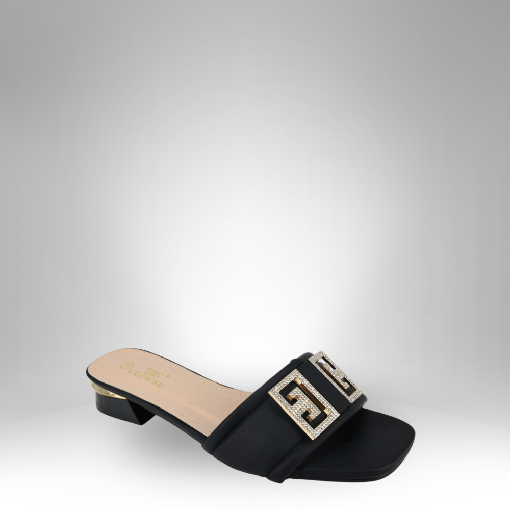 Women's Luxe Embellished Slide Sandals CLS-72318 - Image 3
