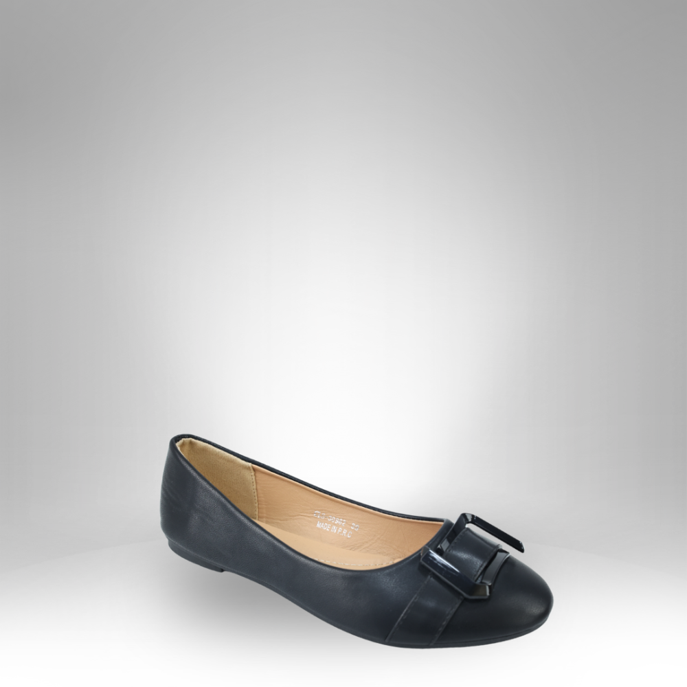 Women's Ballet Flats with Bow Detail CLS-30962 - Image 3