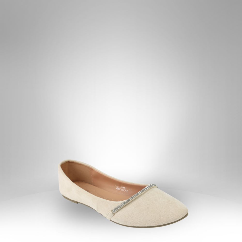Women's Elegant Black Flats CLS-30967