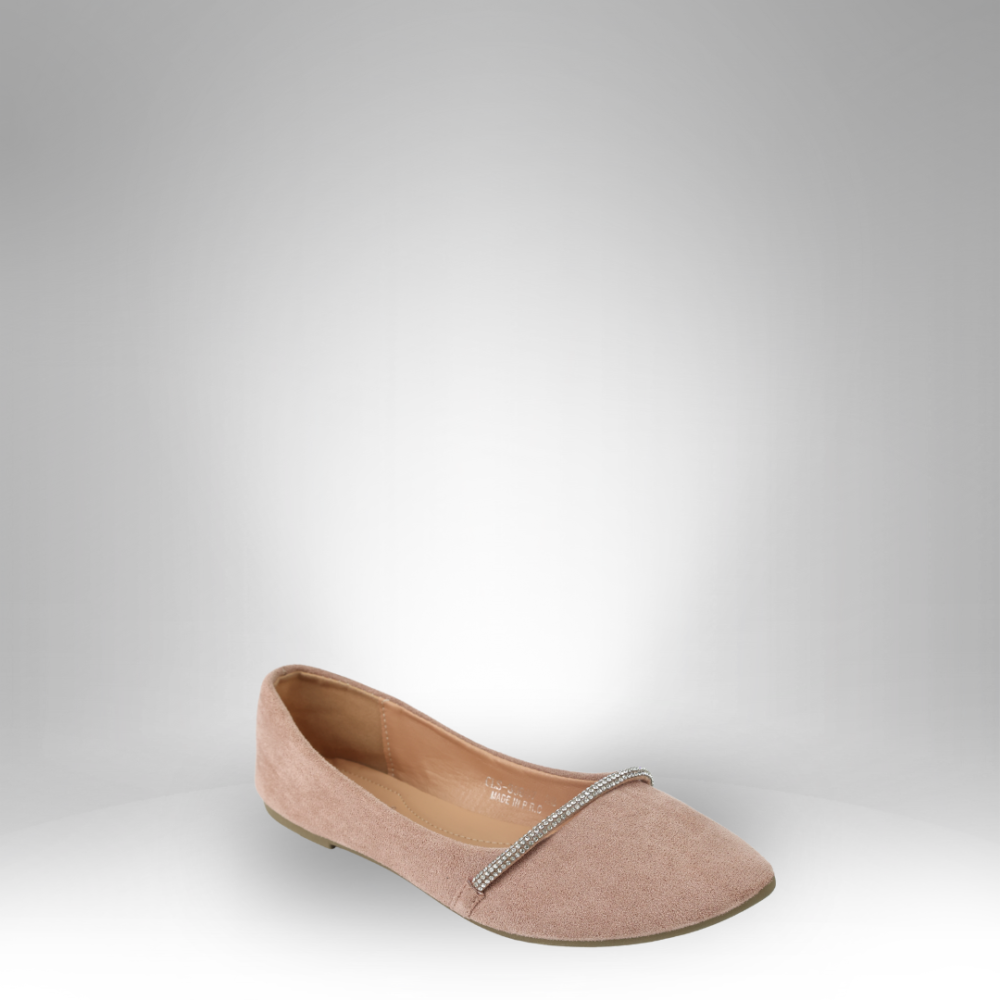 Women's Elegant Black Flats CLS-30967 - Image 2