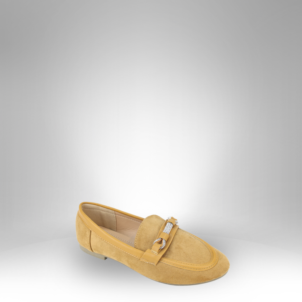 Women's Faux Suede Slip on Loafers CLS-30872 - Image 4