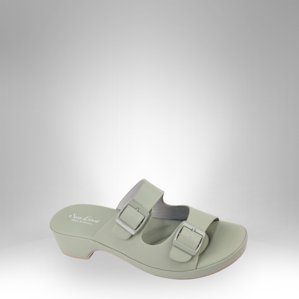 Women's Comfortable Double Buckle Sandals EG-07 - Image 3