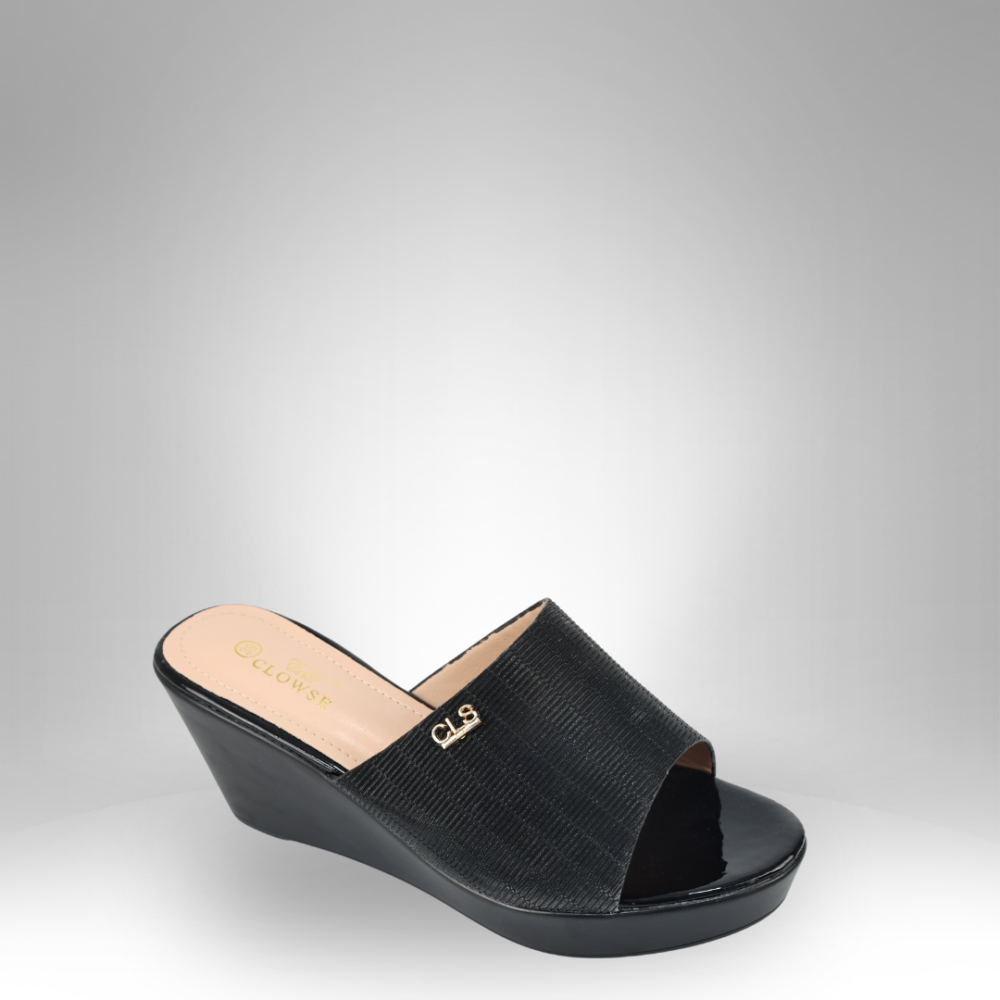 Women's Elegant Wedge Slide Sandals CLS-11012 - Image 2