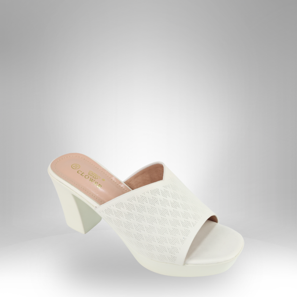 Women's Cross-Strap Block Heel Slide Sandals - CLS72031 - Image 2