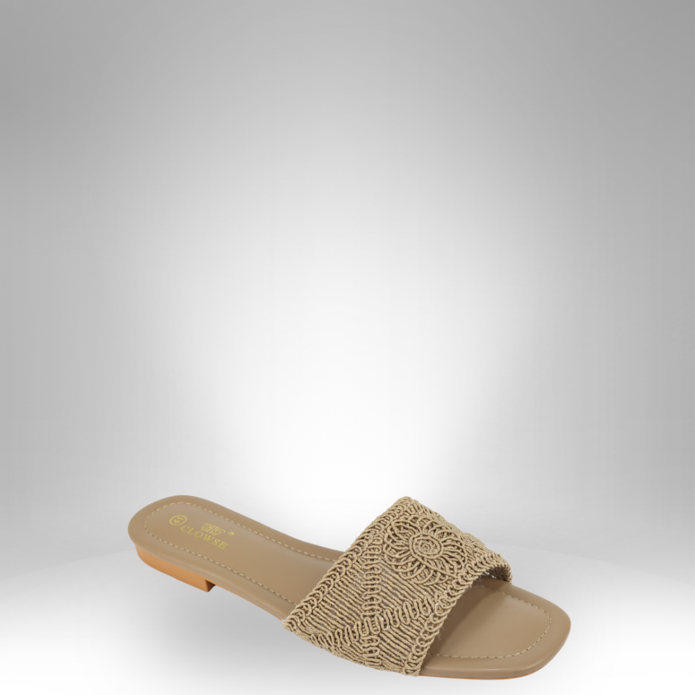 Women's Textured Slide Sandals CLS-72782 - Image 2