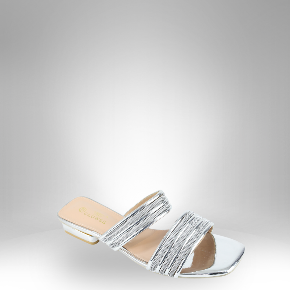Women's Strappy Block Heel Slide Sandals - CLS-72238 - Image 2