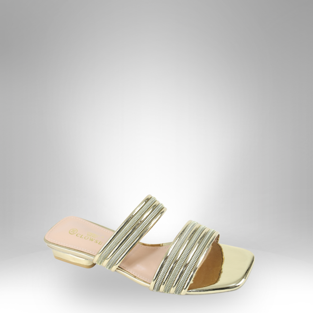 Women's Strappy Block Heel Slide Sandals - CLS-72238 - Image 3