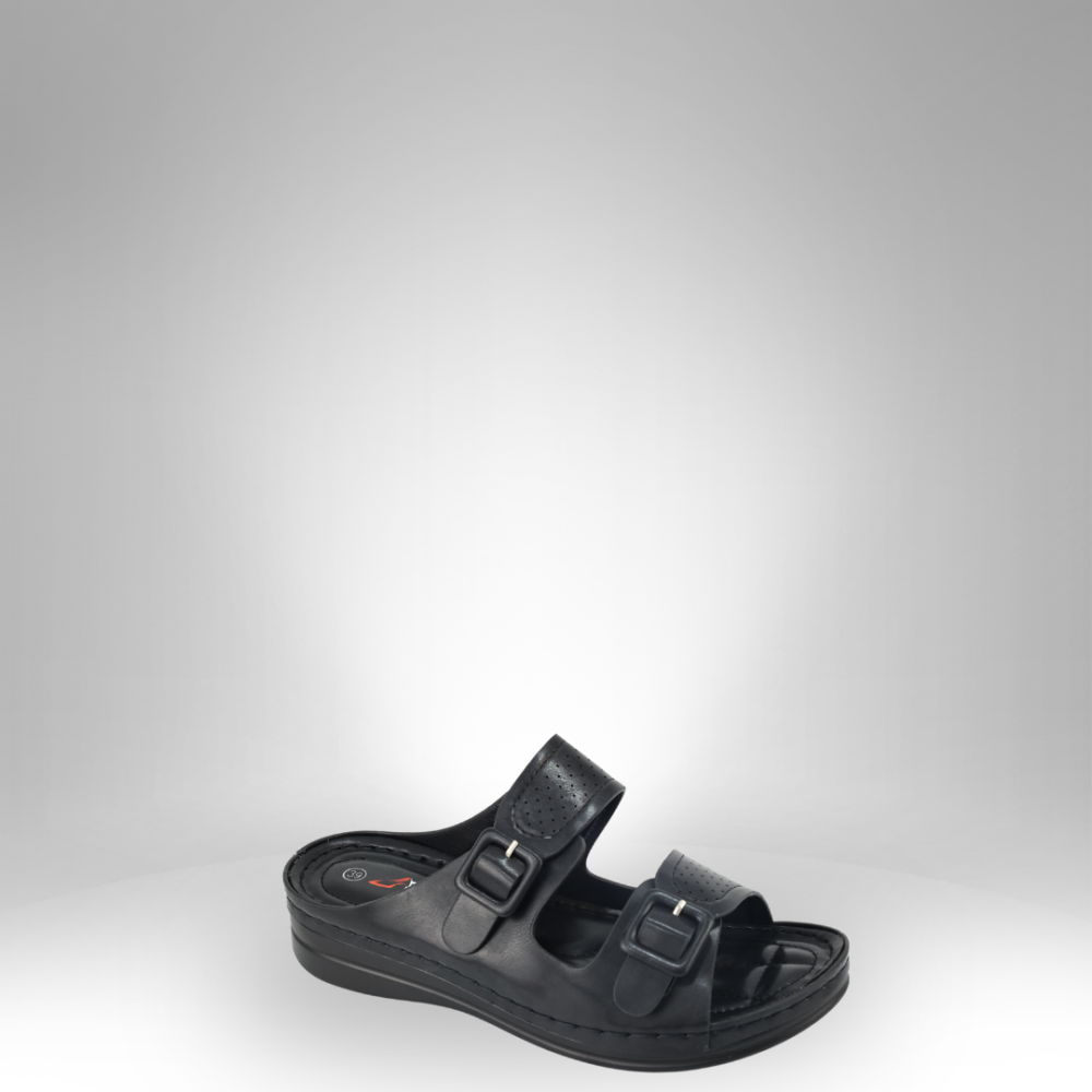 Women's Two-Strap Comfort Sandals - FF-796 - Image 2