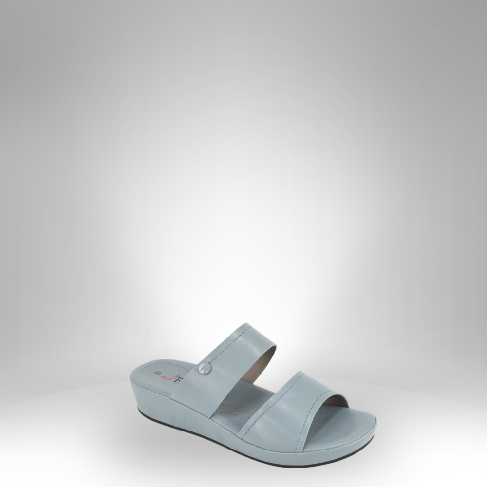 Women's Double Strap Wedge Sandals FF-785 - Image 2