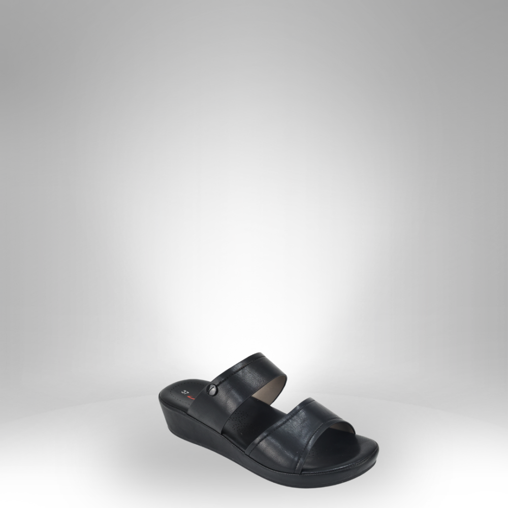 Women's Double Strap Wedge Sandals FF-785