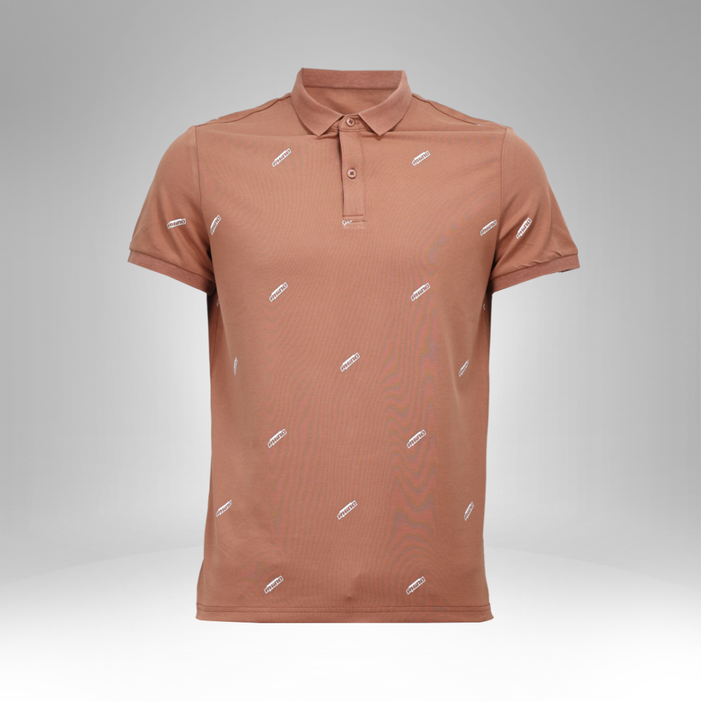Men's Printed Polo T-shirt 5710 - Image 2
