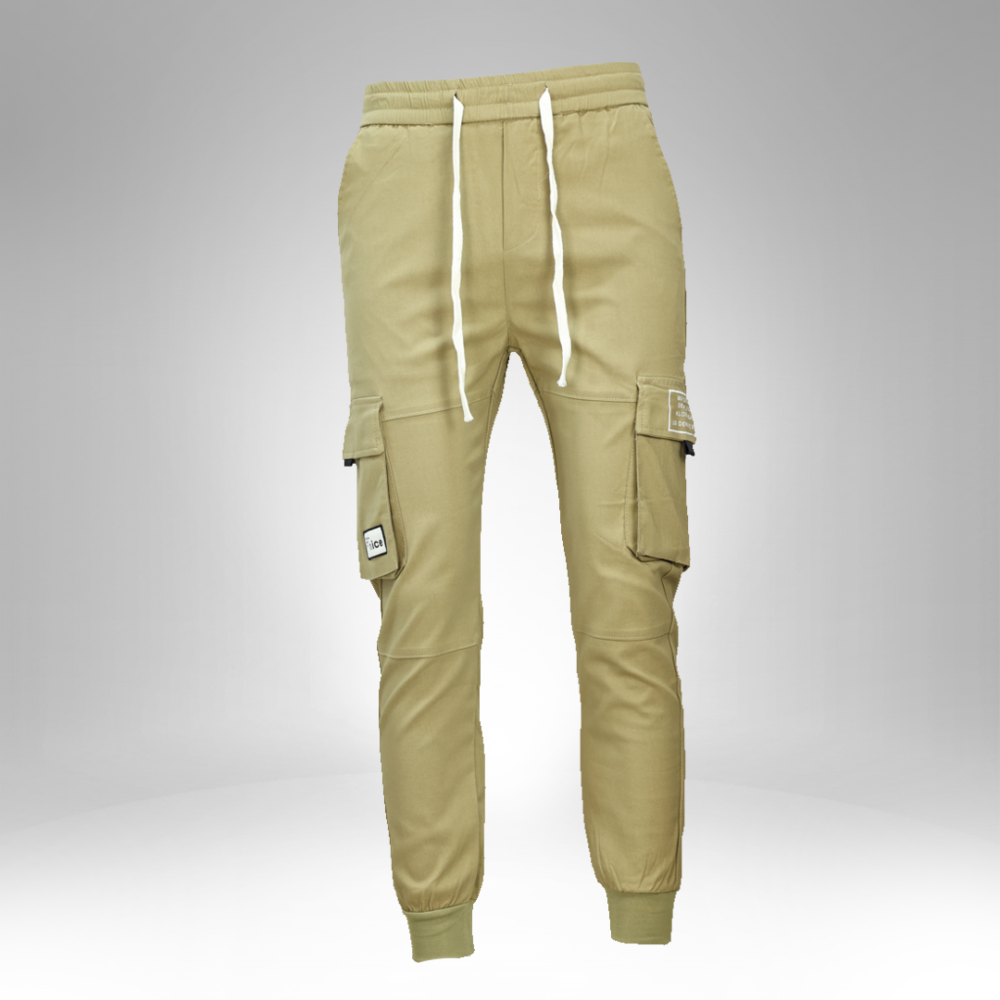 Men’s Slim Fit Cargo Joggers ( 1394-3 ) - Image 4