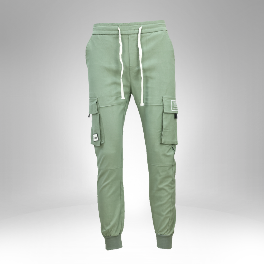 Men’s Slim Fit Cargo Joggers ( 1394-3 ) - Image 2