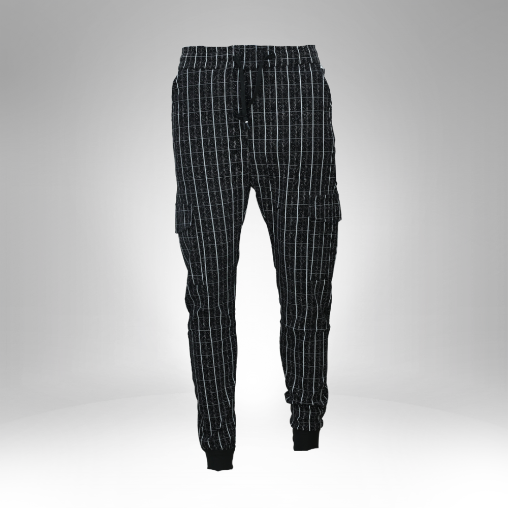 Men's Plaid Cargo Joggers (134 )