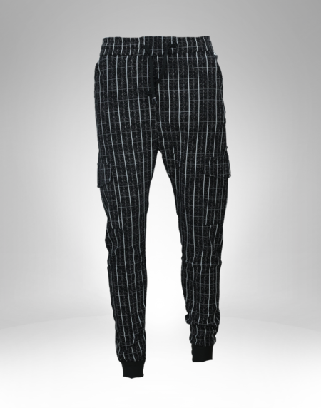 Men's Plaid Cargo Joggers (134 )
