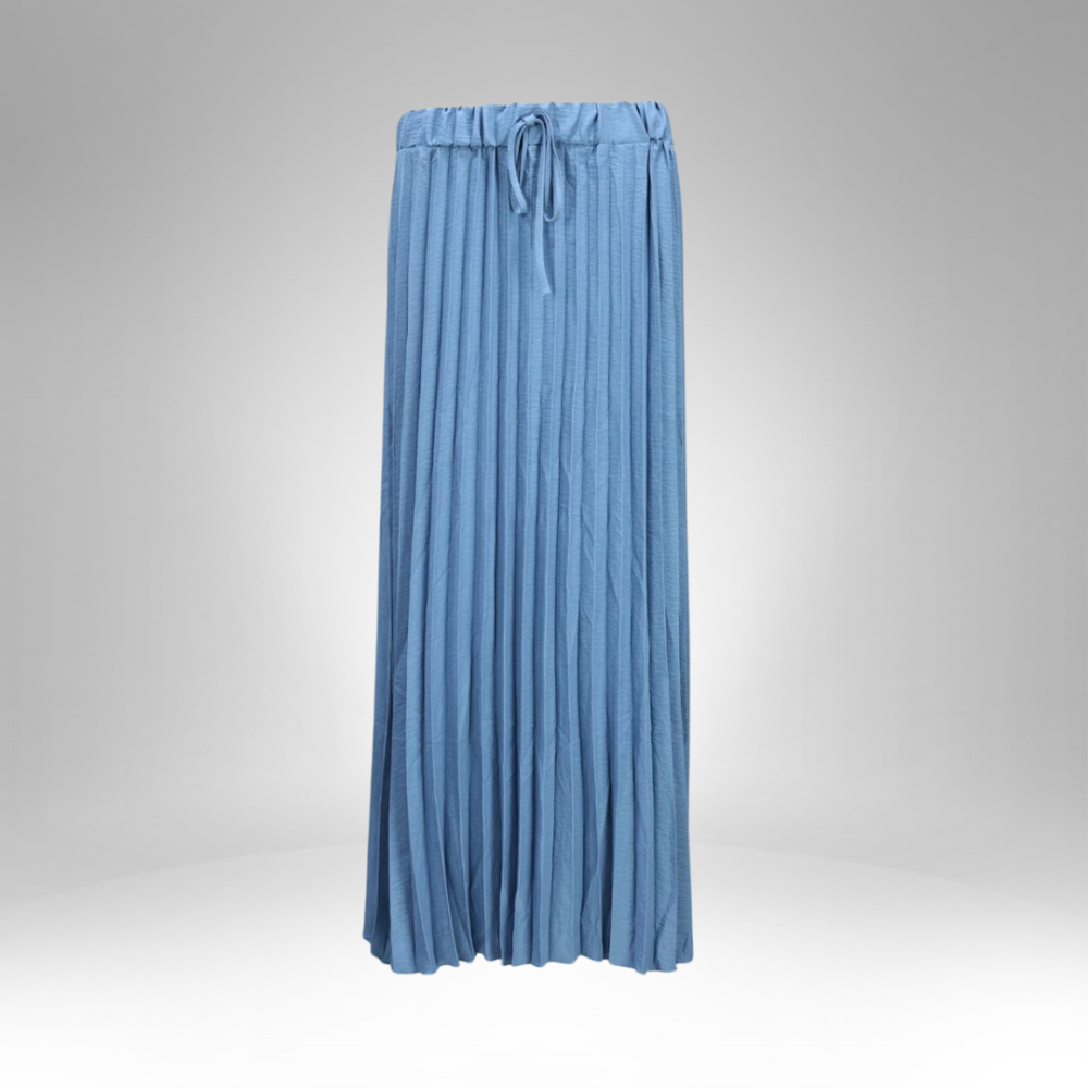 Flowy Pleated Maxi Skirt ( E22189 ) - Image 2