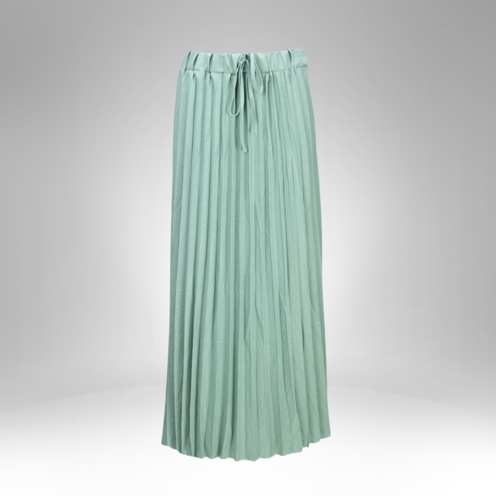 Flowy Pleated Maxi Skirt ( E22189 ) - Image 6