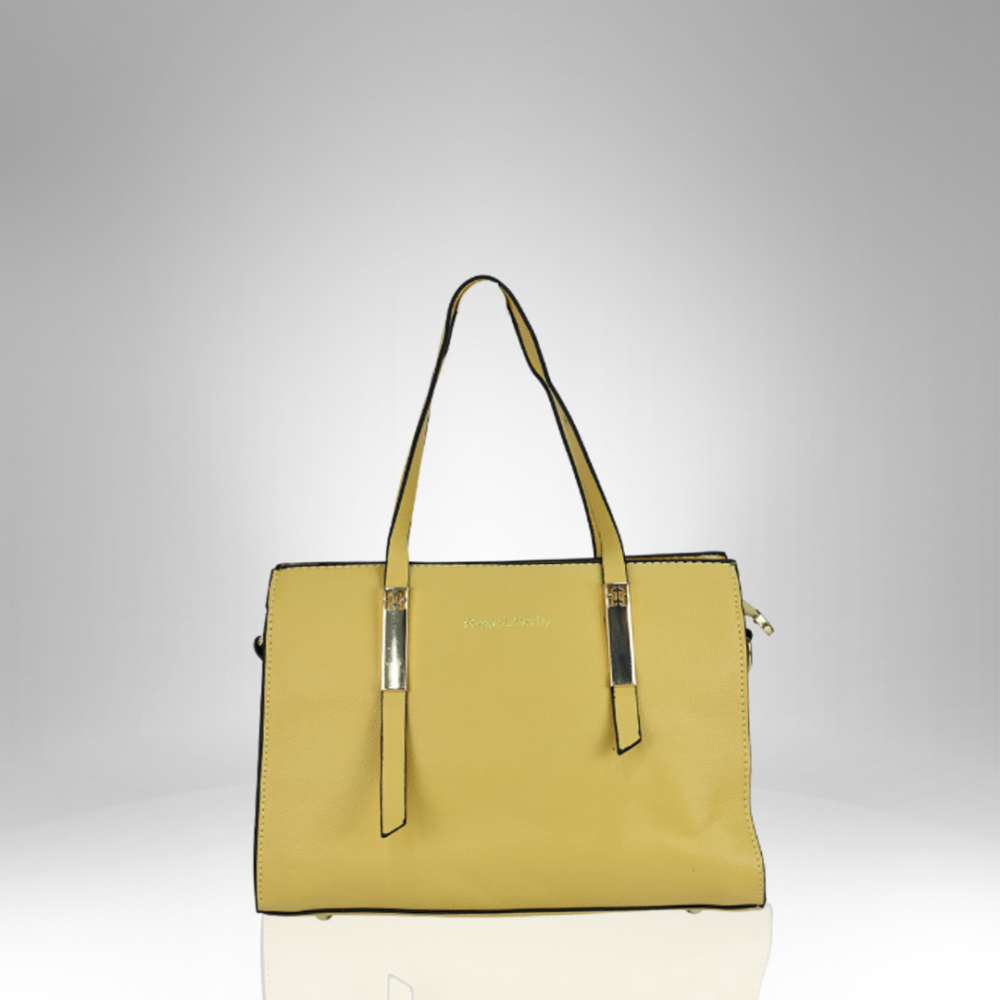 Women’s Elegant Yellow Handbag - HB-888-8 - Image 4