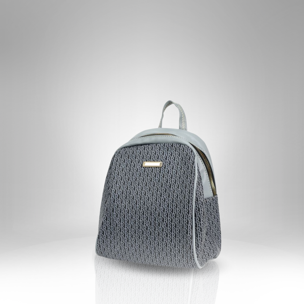 Women's Printed Monogrammed Backpack - SDB-4 - Image 4
