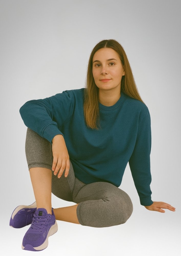 Women's Vibrant Athletic Sneakers - B355-1