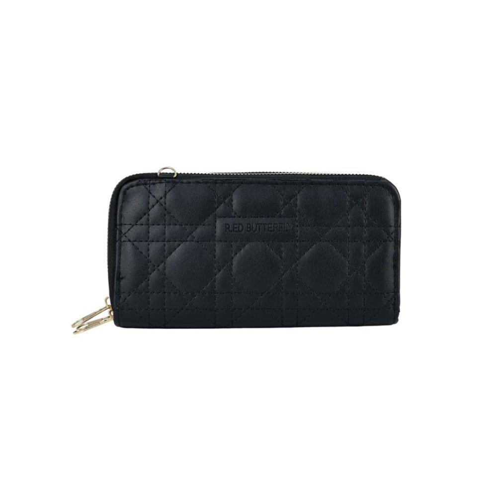 Women's Stylish Monogram Quilted Wallet - ZP3-37 - Image 4