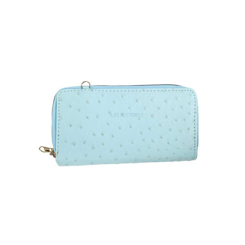 Women's Textured Zip Wallet - ZP3-43 - Image 4