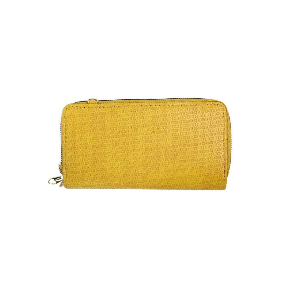 Women's Textured Zip-Around Wallet ZP3-45 - Image 4