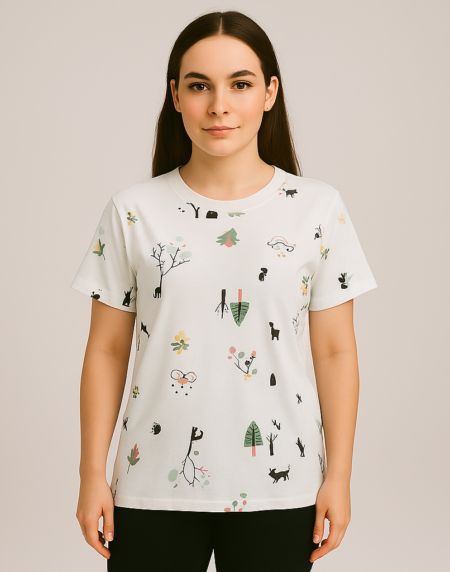 Women's T Shirt (5525)
