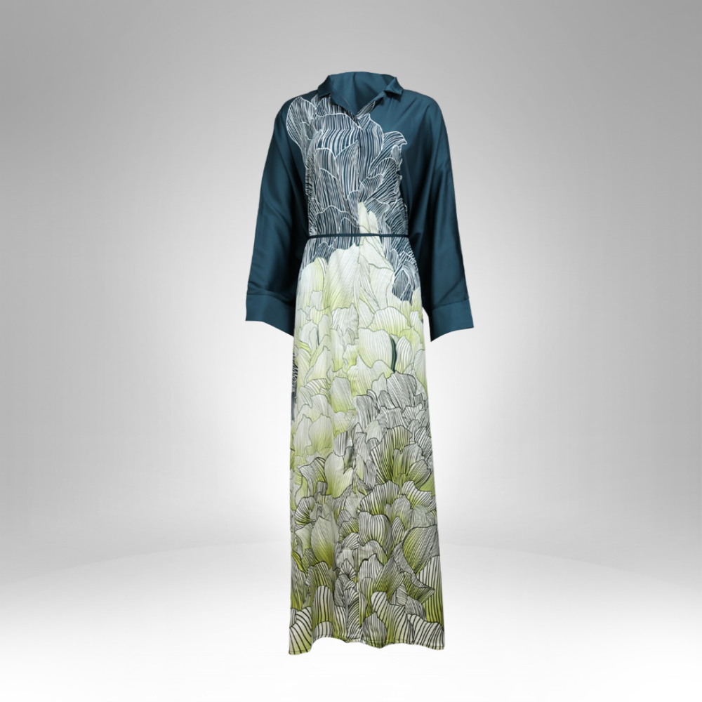 Women's Long Dress ( M-9088 ) - Image 2