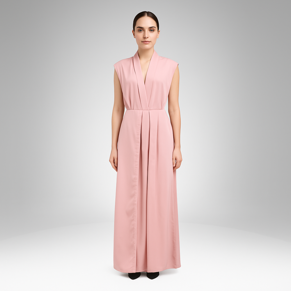 Women's Long Dress ( M-6516 )