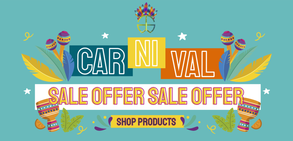 Carnival sale offer for Discounted products