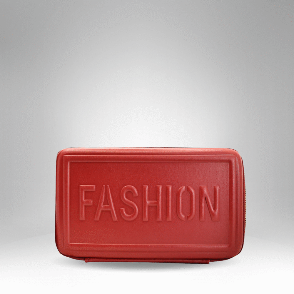 Women's Fashion Embossed Zip Wallet ( QBH-116-1 ) - Image 3