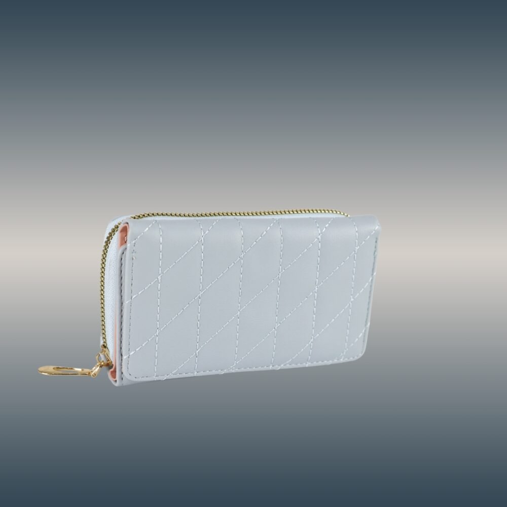 Women's Quilted Zip Wallet ( SLN-49-6C ) - Image 2