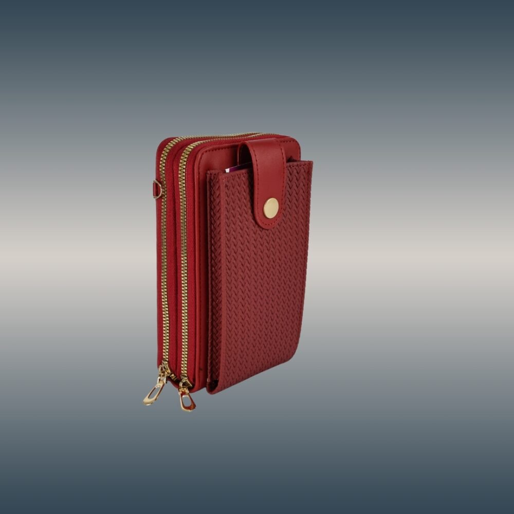 Women's Compact Zip Wallet ( X-230 )
