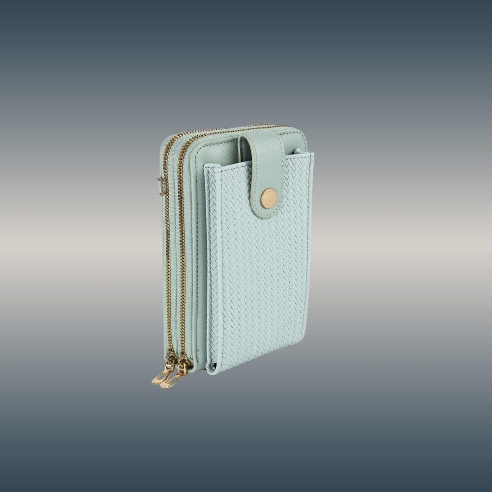 Women's Compact Zip Wallet ( X-230 ) - Image 6