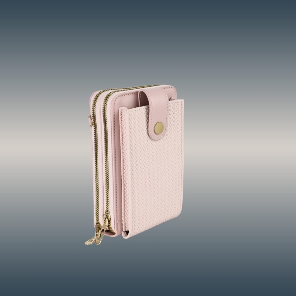 Women's Compact Zip Wallet ( X-230 ) - Image 2