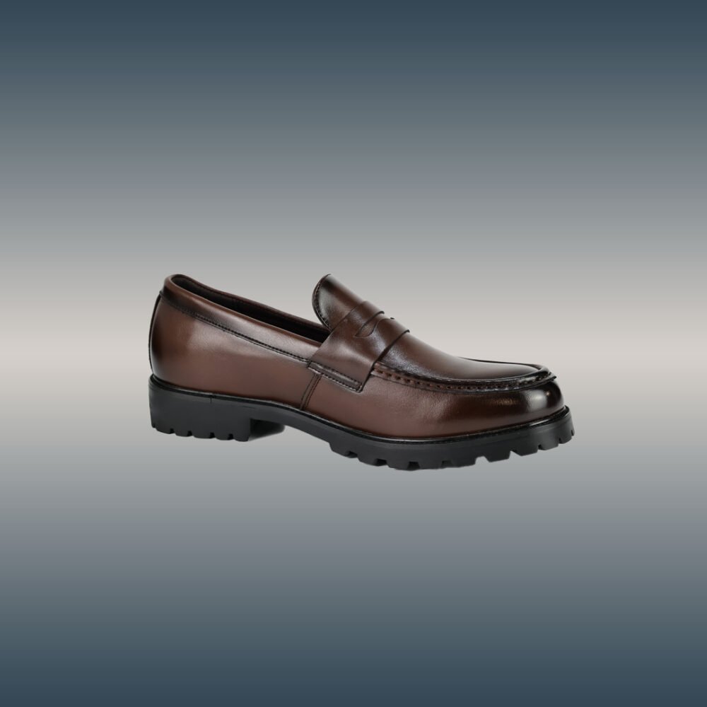 Classic Rexin Loafers - Image 2