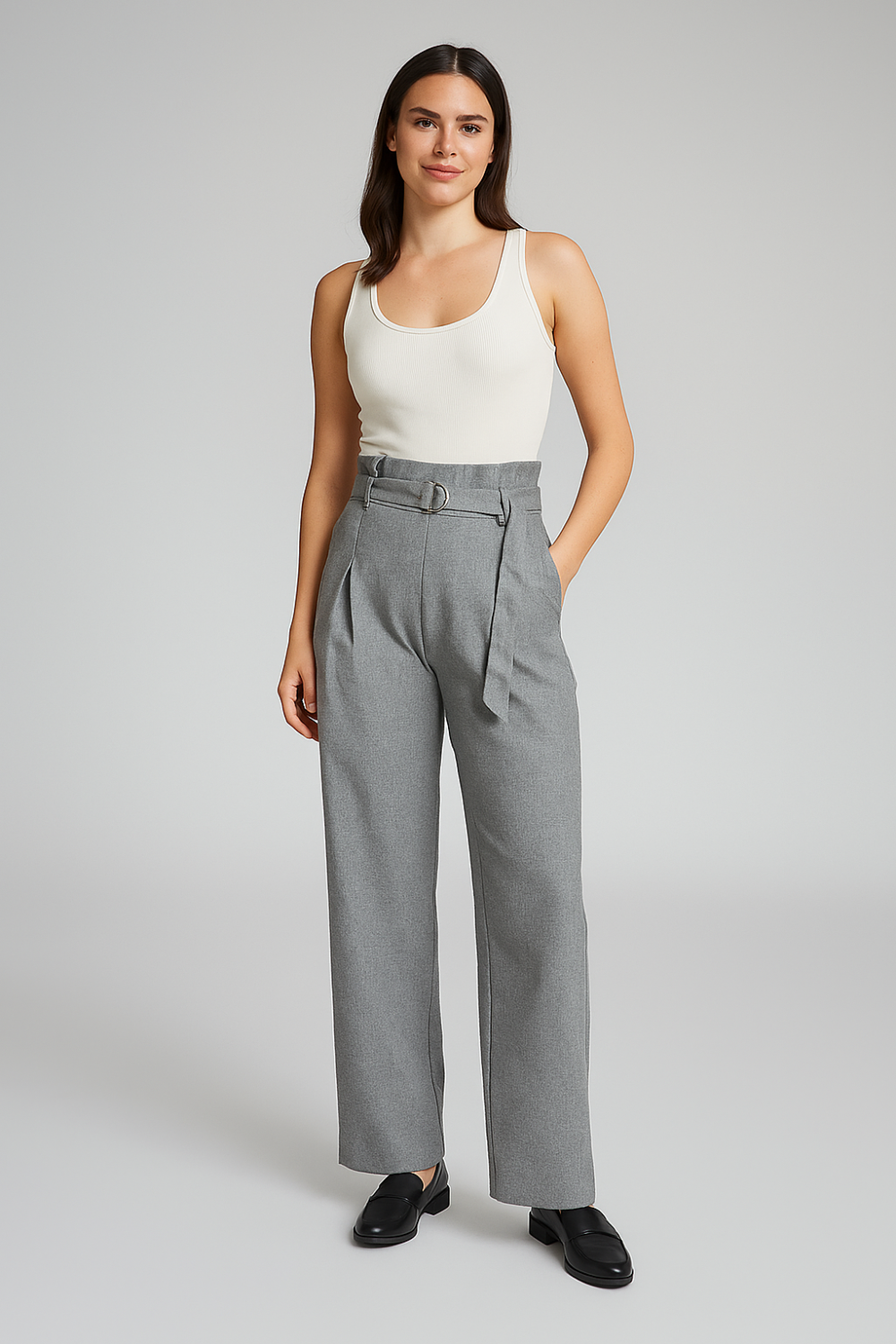 G-PANTS WITH BELT ( 2853 )