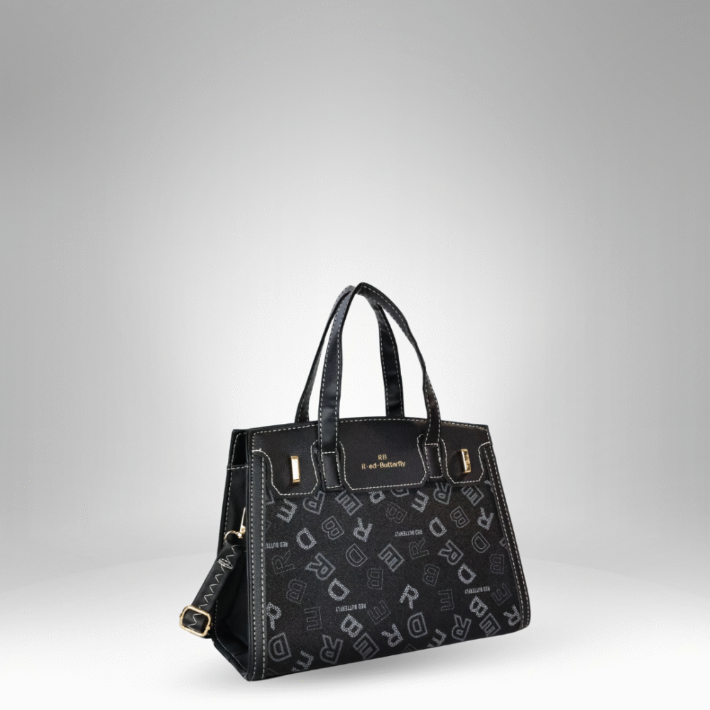Monogram Structured Handbag (AX-346) - Image 5